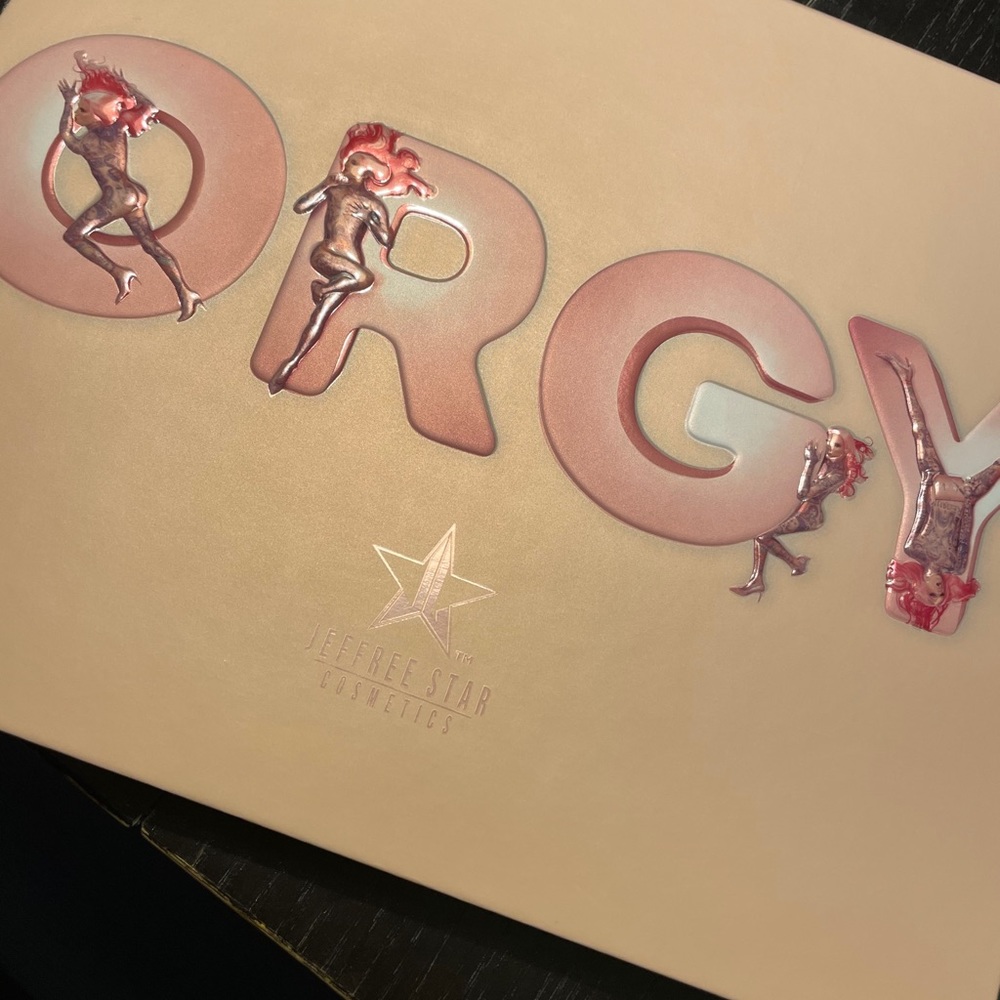 Jeffree star 🌟 orgy palette NIB